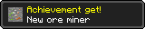 New ore miner